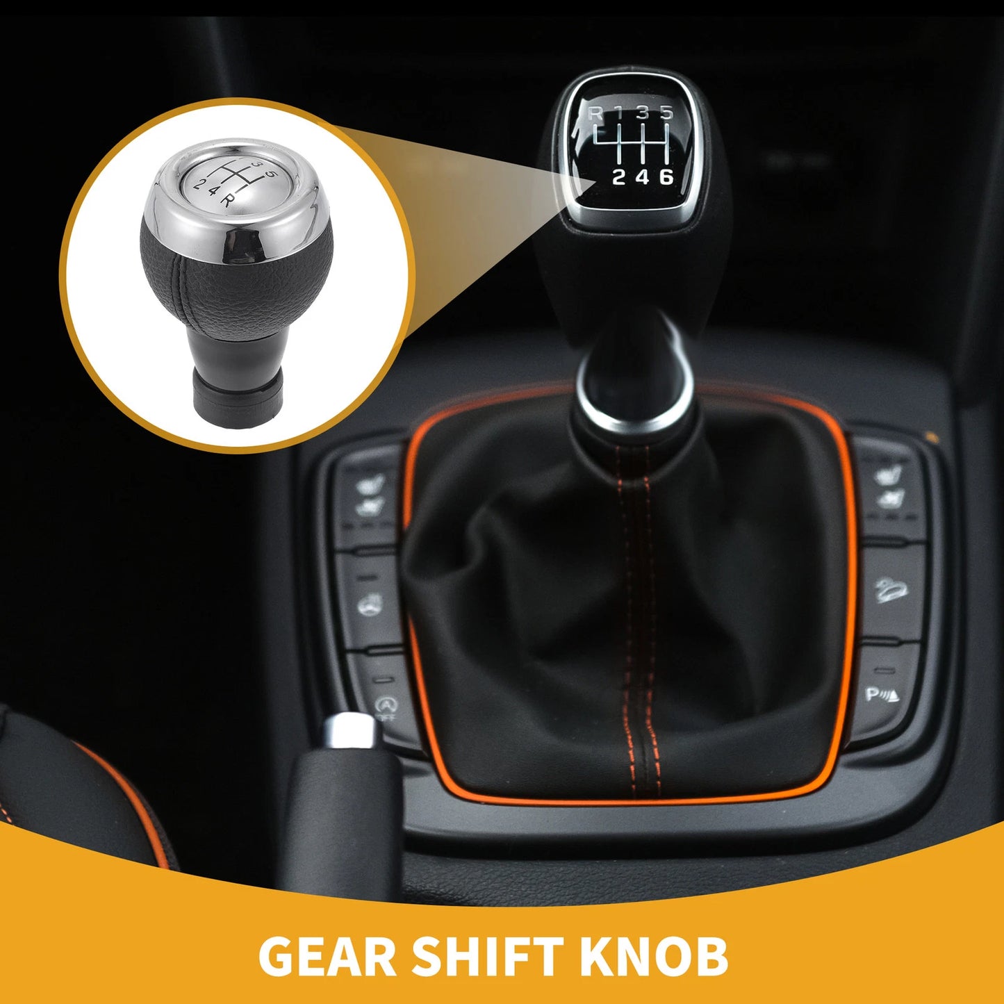 5 Speed Gear Shifter Knob for Mini Cooper R56 (2006-2012)