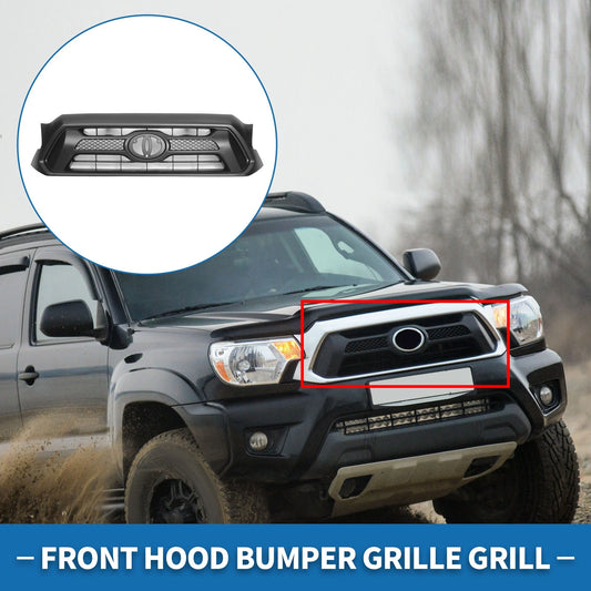 Front Hood Bumper Grille Grill for Toyota Tacoma (2012)
