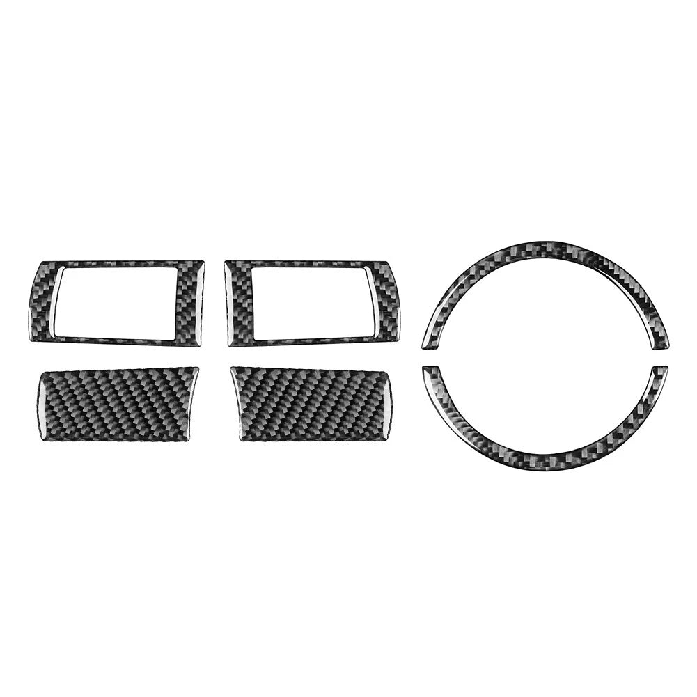 Black Steering Wheel Cover Trim for Chrysler 300, 300C, Dodge Magnum (2005-2010)