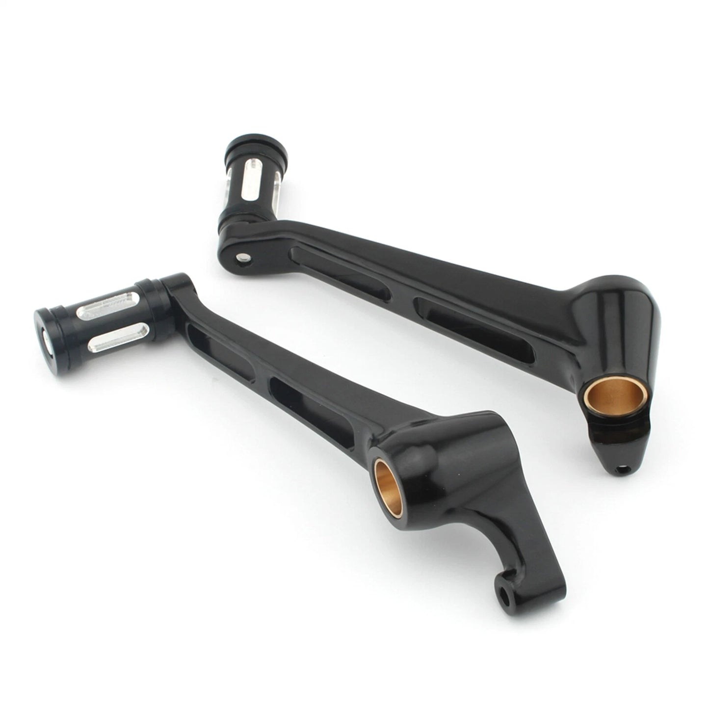 Brake & Shifter Levers for Harley V-Rod Muscle (2002-2017) Black 2 x