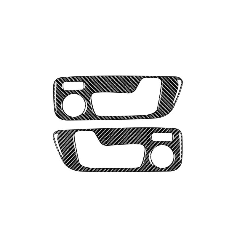 Carbon Fiber Electric Seat Adjusters Knob Cover Trim Fit For BMW X3 X4 G01 G02