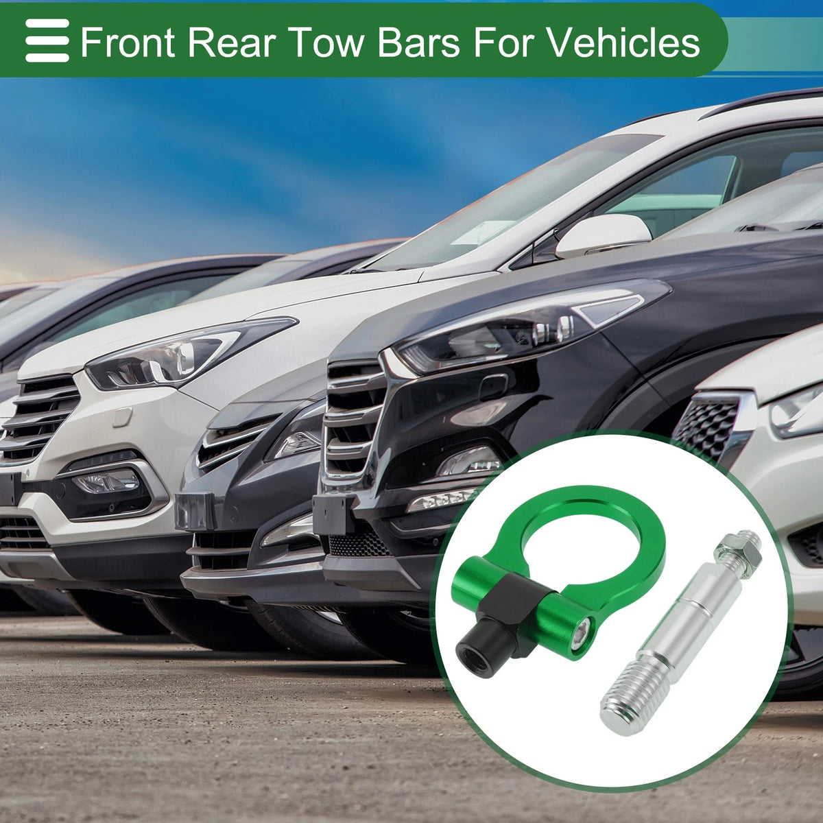 11mm Aluminum Alloy Tow Hook for Mazda RX8 (2003-2008)