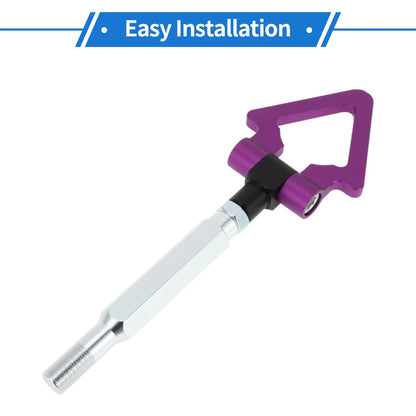 Purple Front/Rear Triangle Tow Hooks for Subaru Impreza