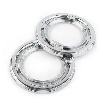 Chrome Rear Speaker Accent Cover Trim for Harley Road Street Tri Glide (2009-2023)