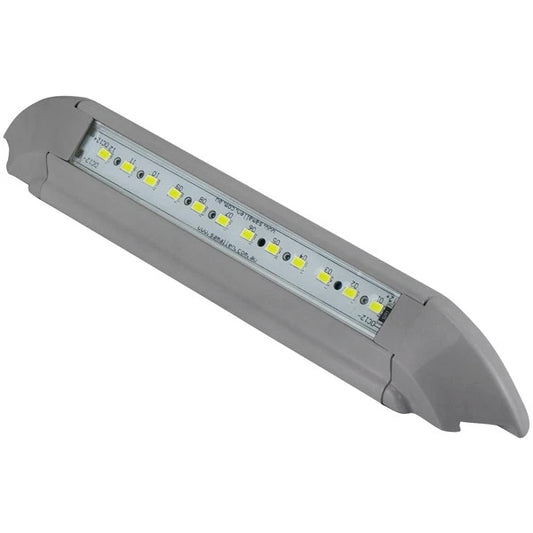 Waterproof LED Light Cool White 12V Boat Caravan Awning 400 Lumen Grey
