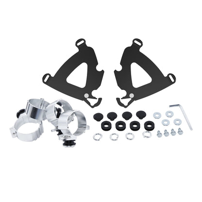 49mm Gauntlet Fairing Trigger Lock Mount for Harley Dyna Super Glide (2007-2014)