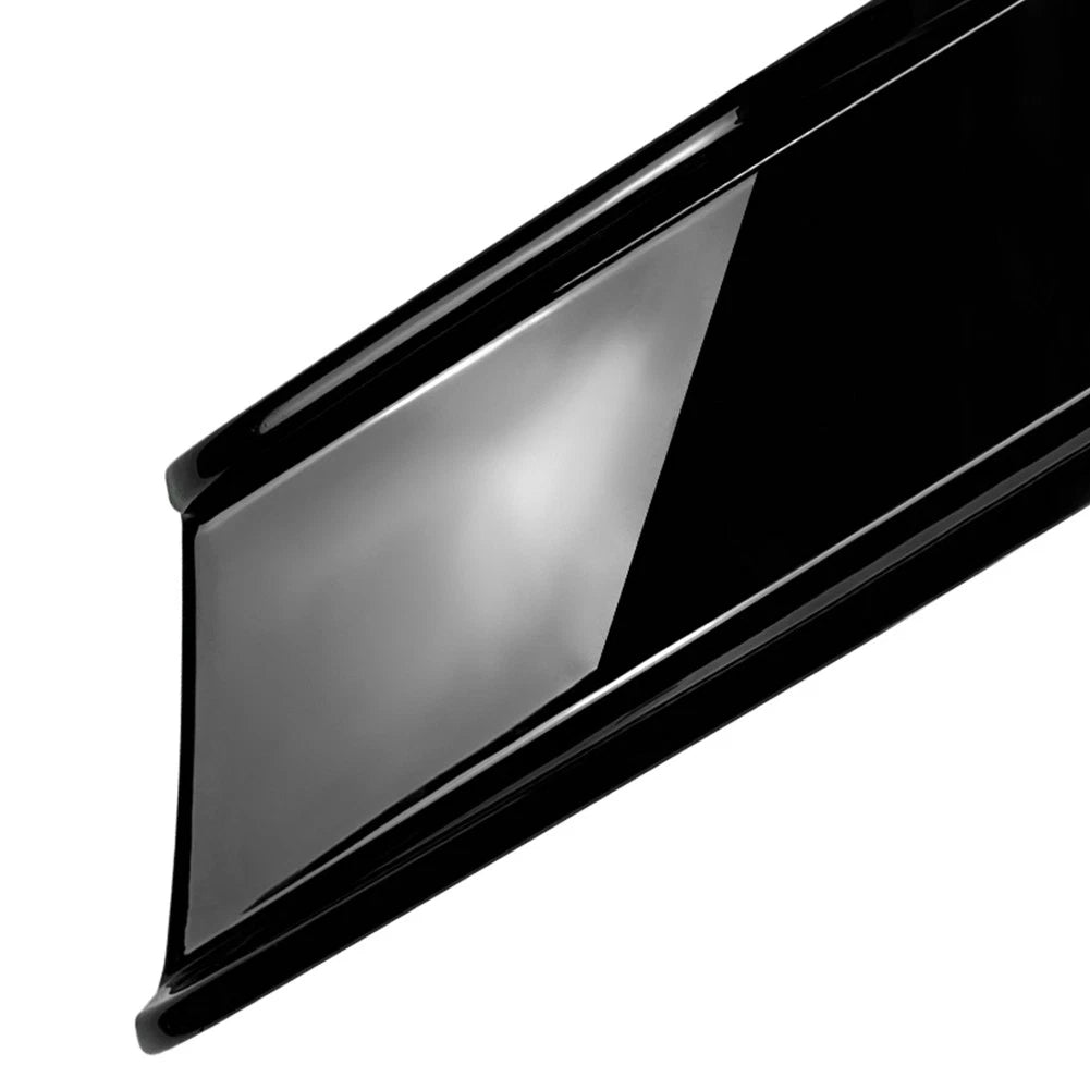 Black Front Bumper Side Splitter Spoiler for BMW 4 Series G22 G23 M Sport (20-24)