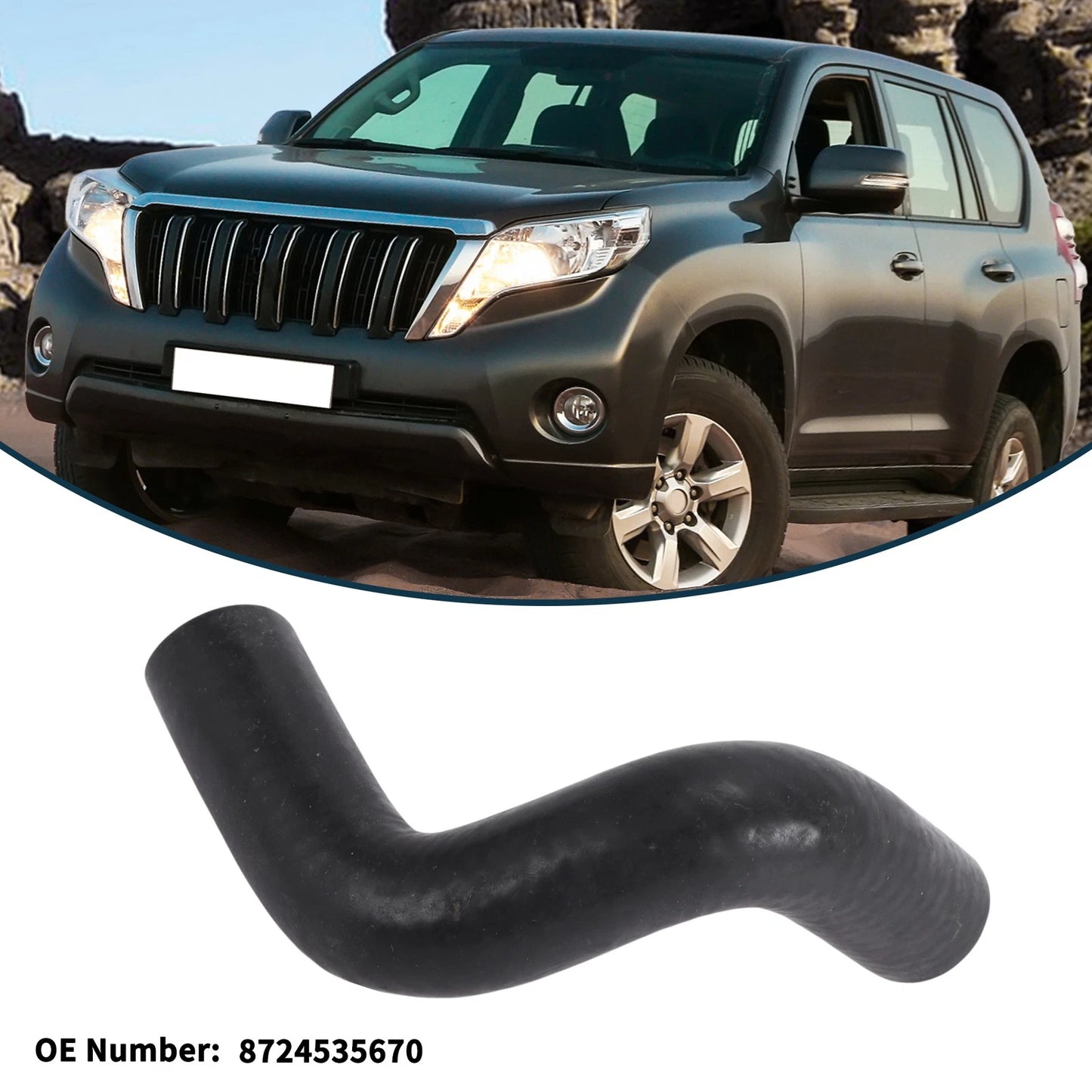 Radiator Hose Coolant Tube for Toyota 4Runner (2000–2000)