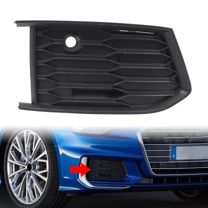Right Front Bumper Fog Light Grille Cover for Audi A6 S6 C8 (2018-2024)