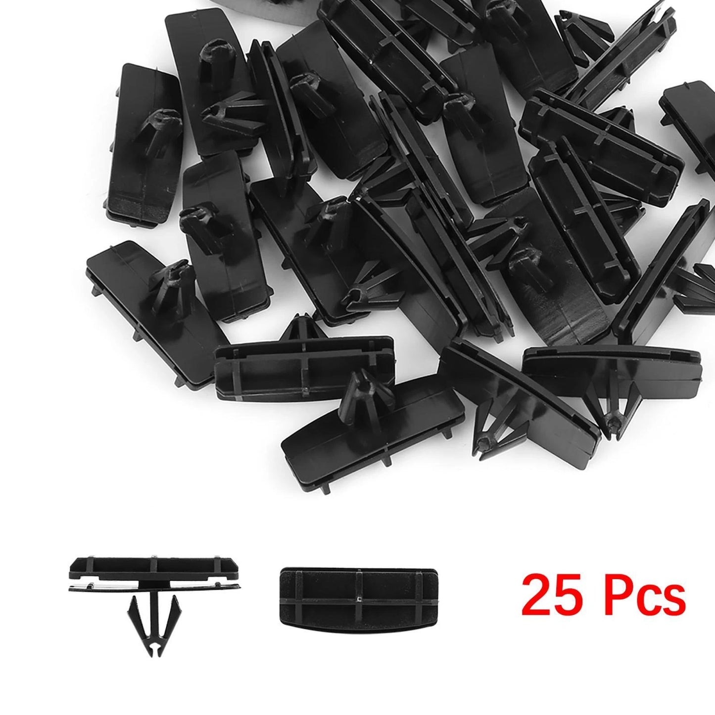 25pcs Plastic Rivet Bumper Fasteners for Jeep Wrangler (2007-2018)