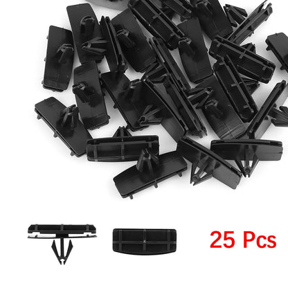 25pcs Plastic Rivet Bumper Fasteners for Jeep Wrangler (2007-2018)