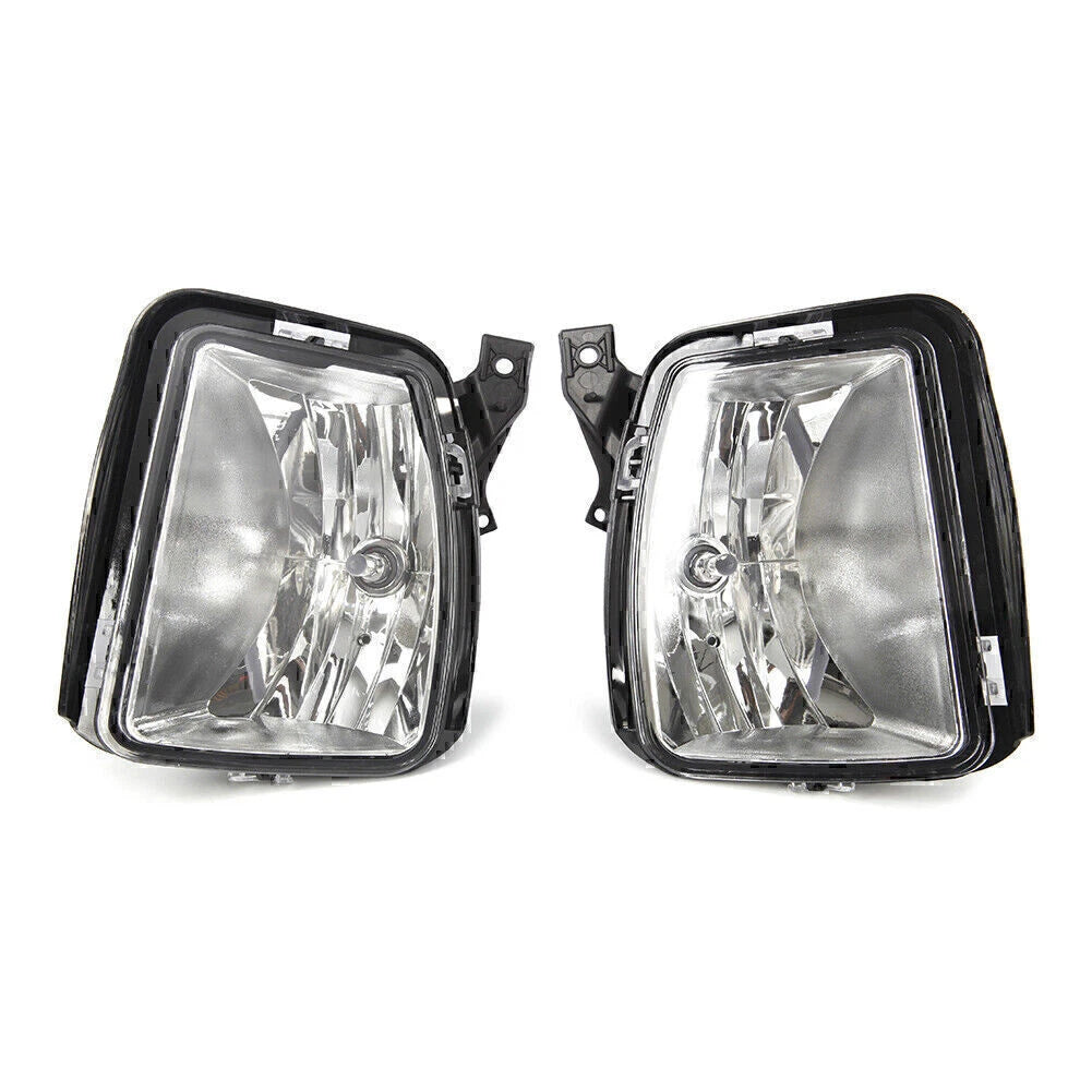 Clear Front Fog Light Lamps  For Dodge RAM 1500 (2013-2017)
