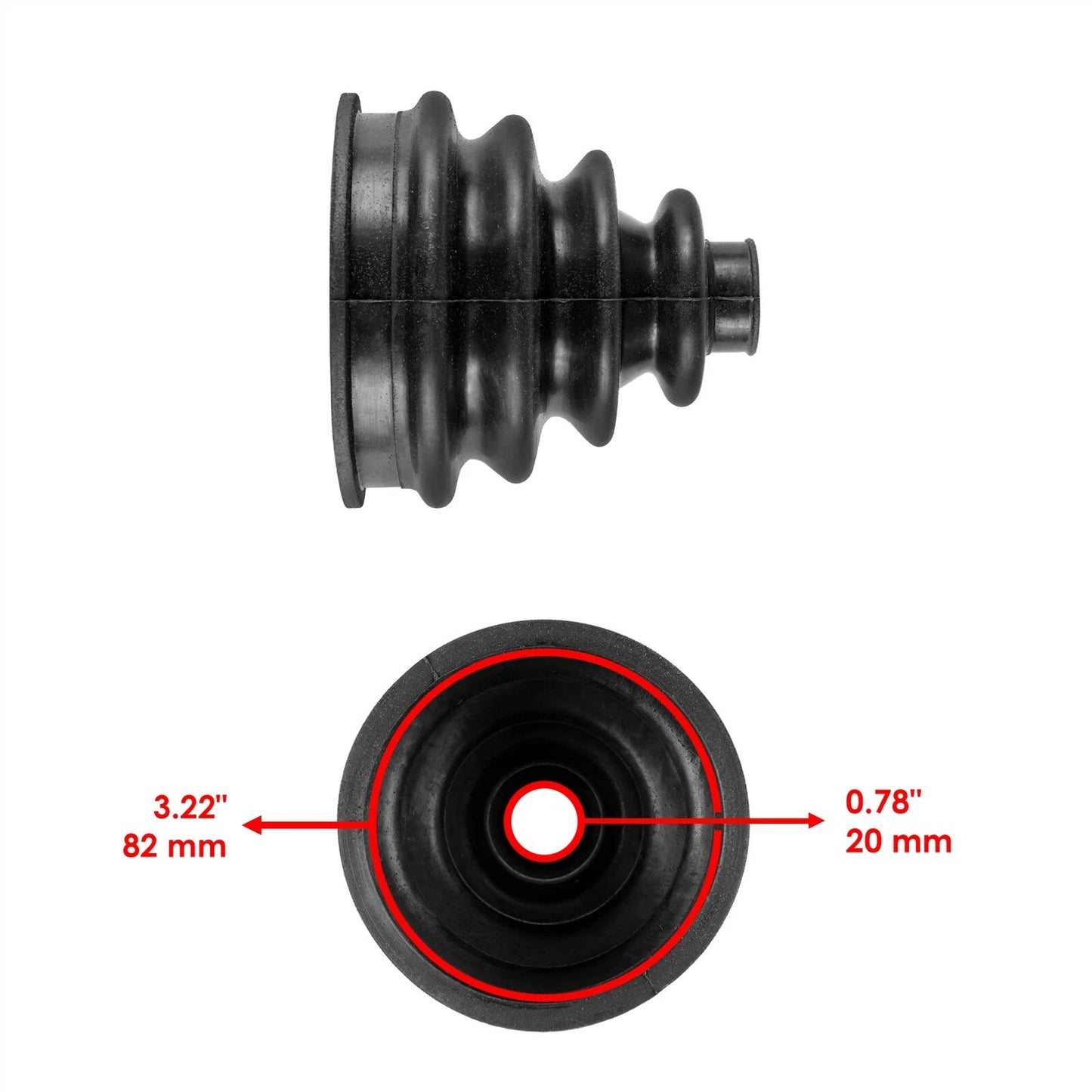 John Deere Military Gator A2 4x4 Rear Axle CV Boot Kit - 2 Sets