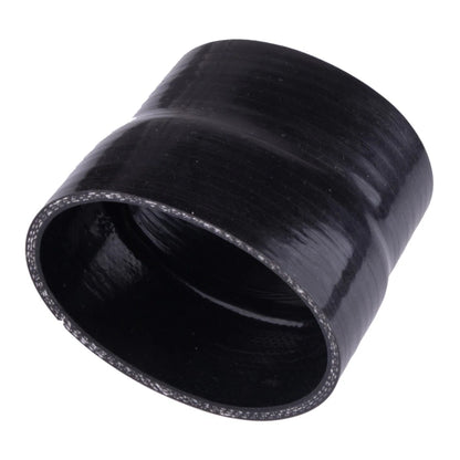 Black 3.25" Silicone Hose Reducer Turbo Coupler for Car (82.5-76mm)