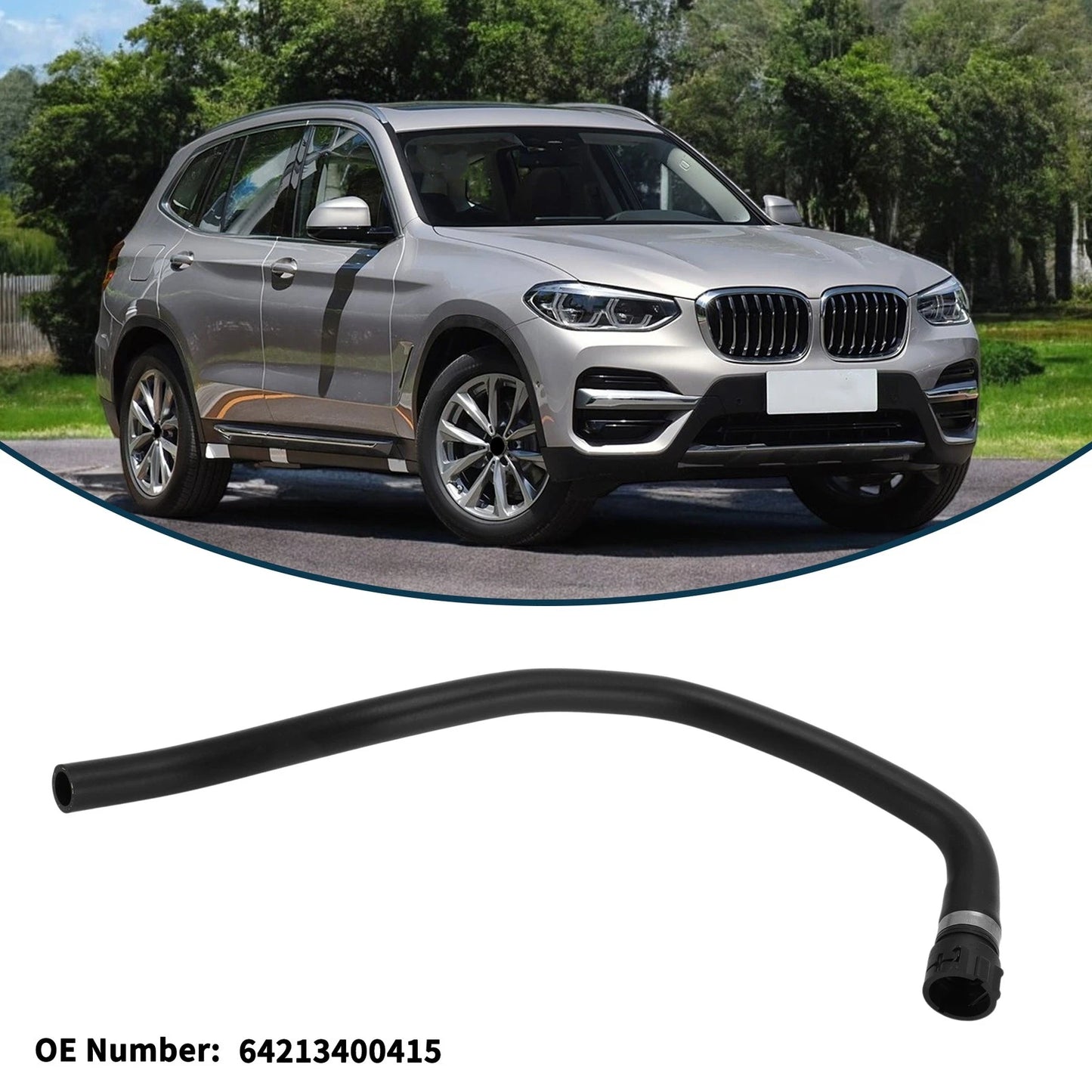 Radiator Hose for BMW X3 (2004 - 2007) Cooling Liquid Tube