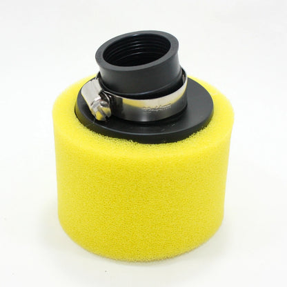 35mm Yellow Foam Air Filter Pod for PIT Quad Dirt Bike ATV