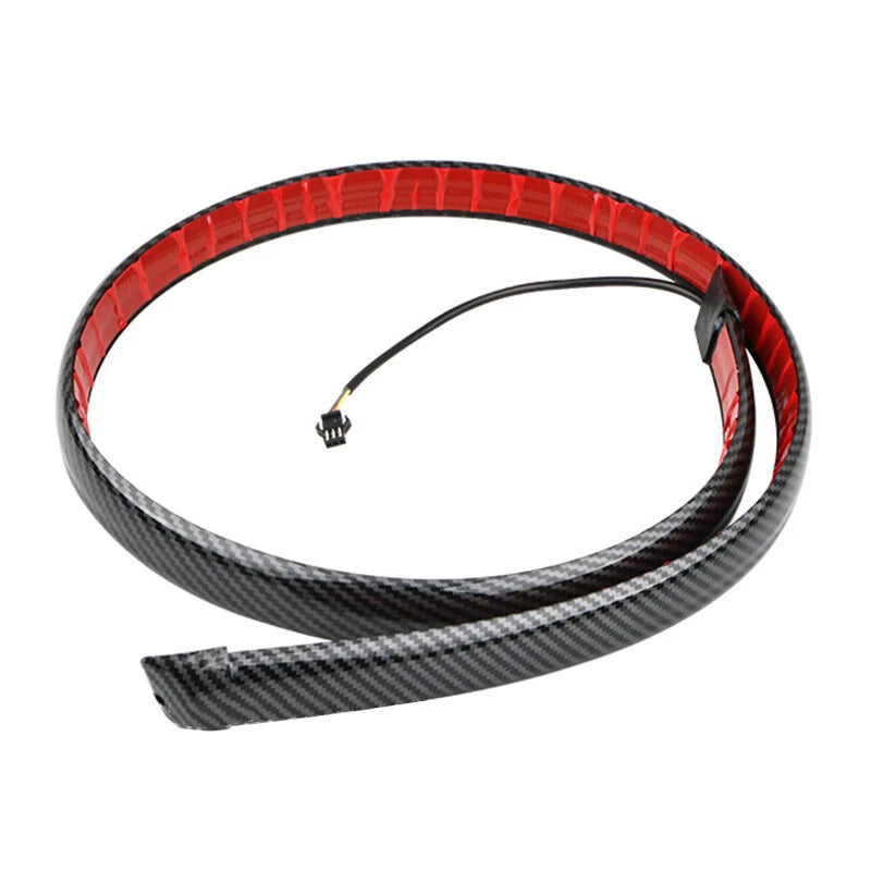 LED Tail Brake Light Strip for Car Rear Wing Spoiler Lip Trim