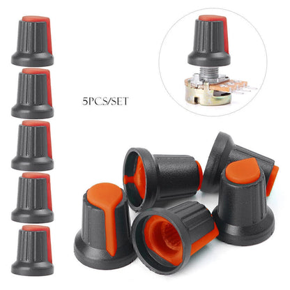 5 x 15*17*6mm Potentiometer Rotary Knob Caps for Volume Control