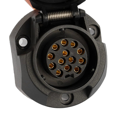 12V 13 Pin Electric Towing Plug Adapter Connector for Car Truck (2010-2023)
