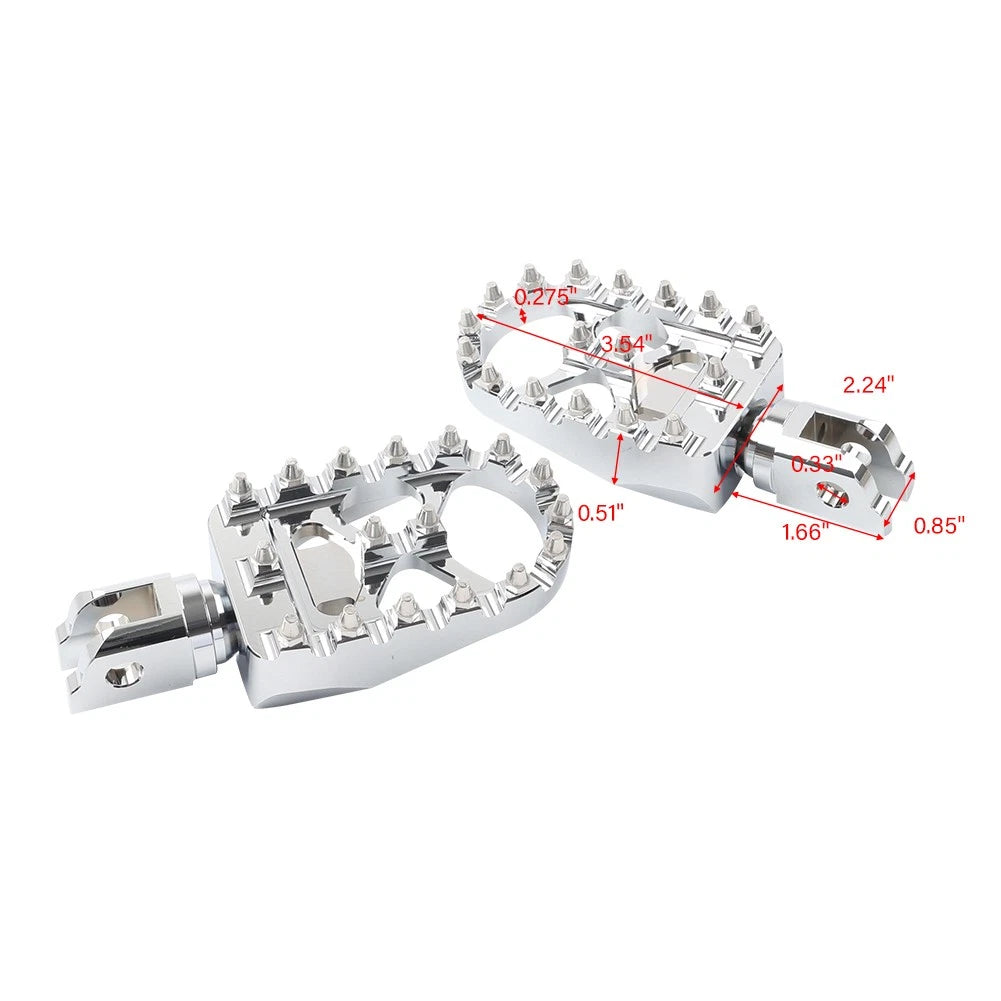 Front Foot Pegs for Harley FXBB FXLR FXLRS FXLRST FXST FLSB FXBR FXBRS (2018-2023)