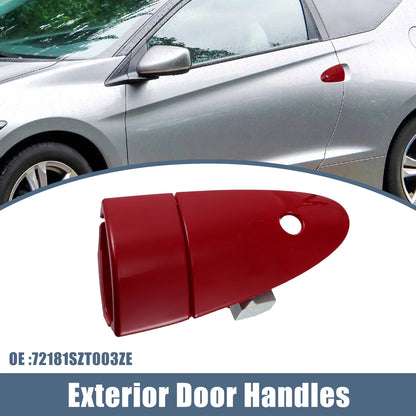 Red Front Left Exterior Door Handle for Honda CR-Z (2011-2016)
