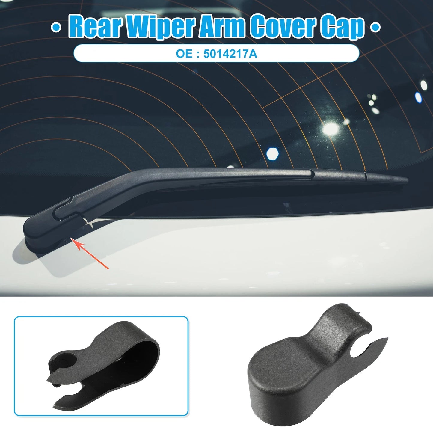 Rear Windshield Wiper Arm Cover for Jeep Grand Cherokee (2001-2003)