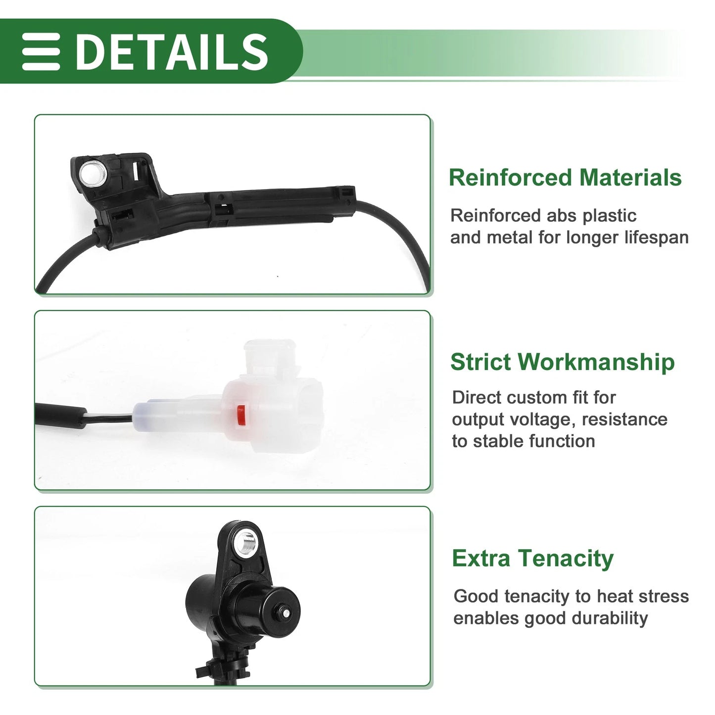 ABS Wheel Speed Sensor Front Right for Toyota Matrix (2003–2013)