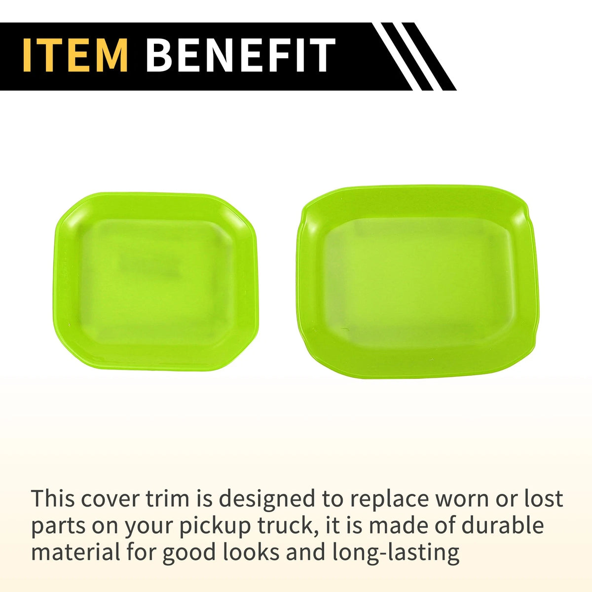 Exterior Door Handle Bowl Cover Trims for Jeep Gladiator JT (2020-2024)