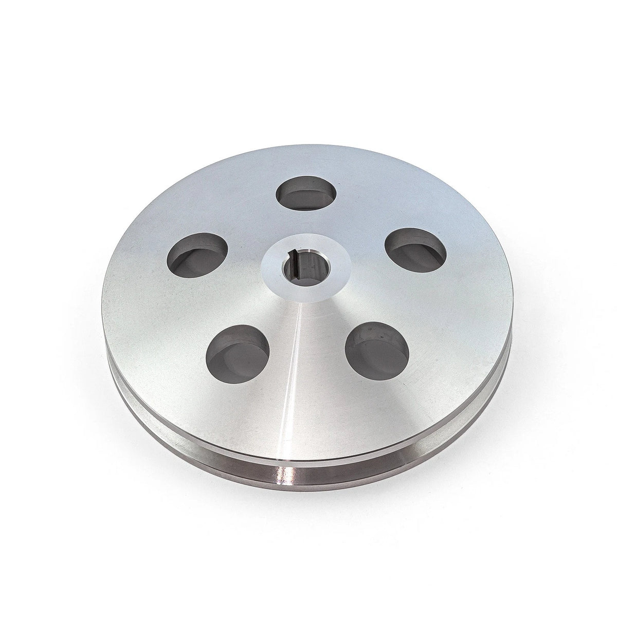 Aluminum V Groove Power Steering Pulley for Chevy GM (1/8" Keyway)