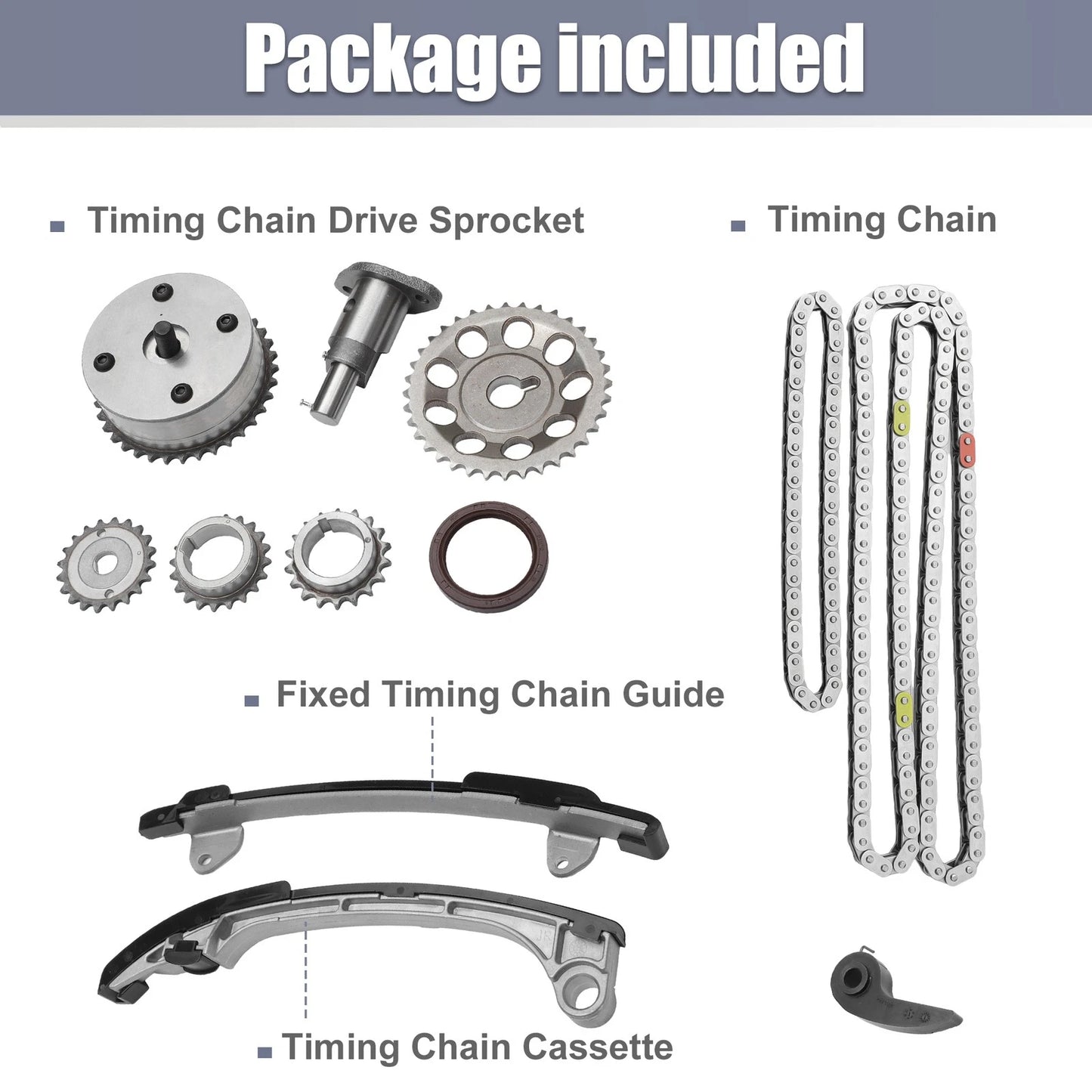 Engine Timing Chain Kit 2.0L for Toyota RAV4 Camry Highlander