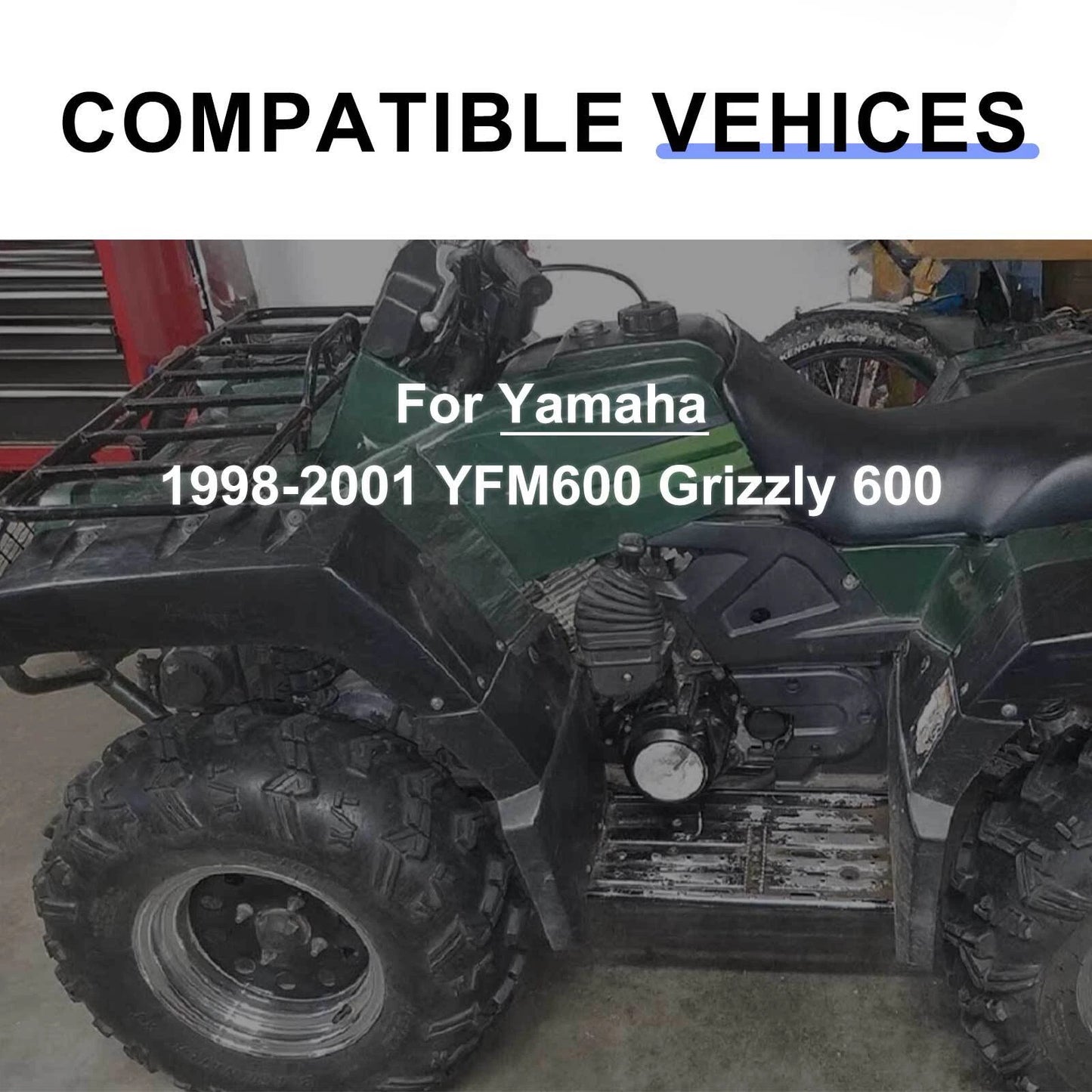Air Filter Box Lid & Seal for Yamaha Grizzly 600 (1998-2001)
