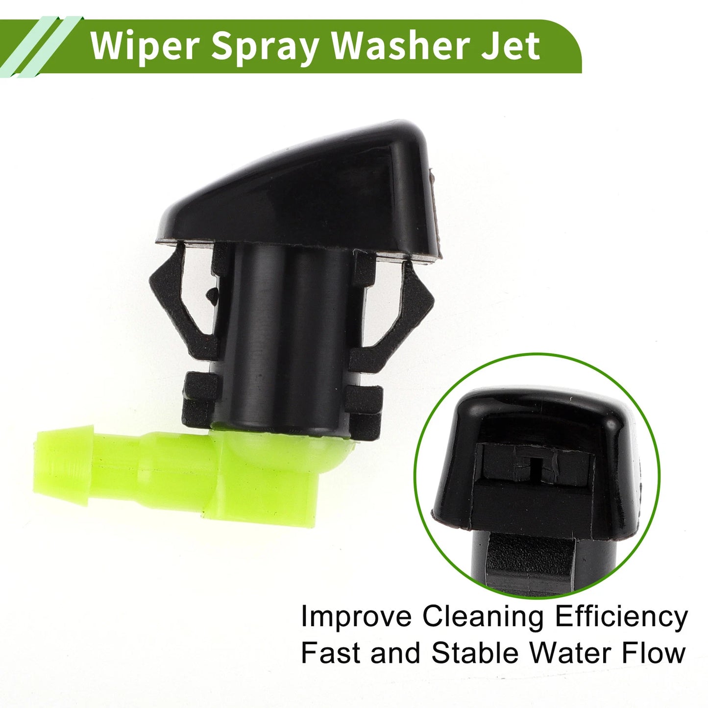 Windshield Washer Nozzle,  Y Hose Connector for Chevrolet Traverse