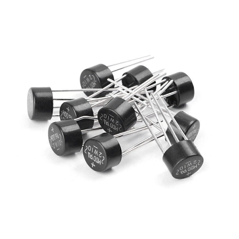 10 x 2W 1000V 2A Bridge Diode Rectifiers for Electronic Components DIY Tools