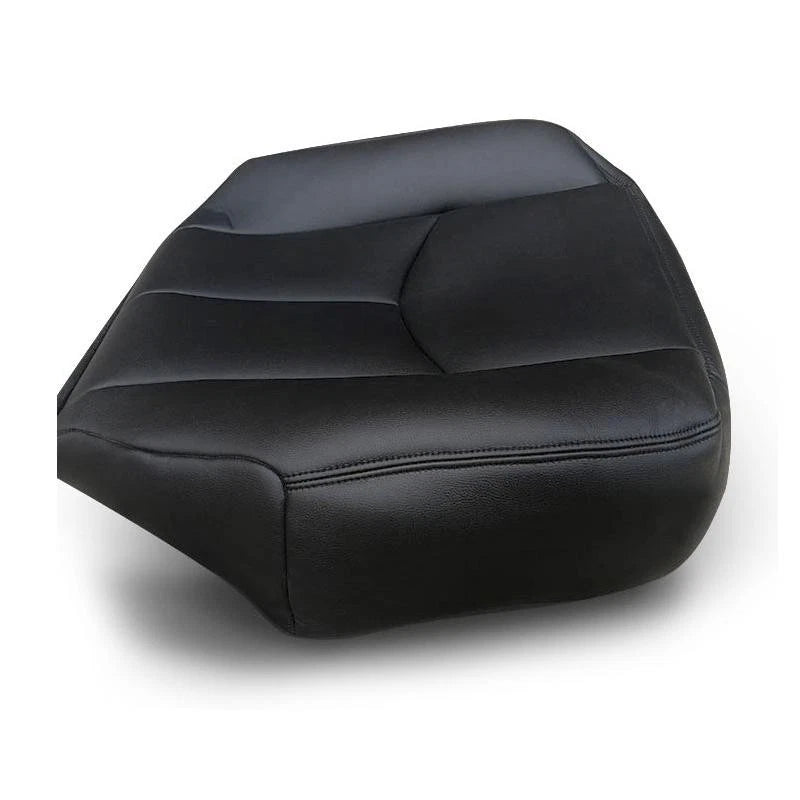 Black Driver Bottom Leather Seat Cover for GMC Sierra, Chevrolet Silverado