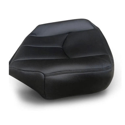 Black Driver Bottom Leather Seat Cover for GMC Sierra, Chevrolet Silverado