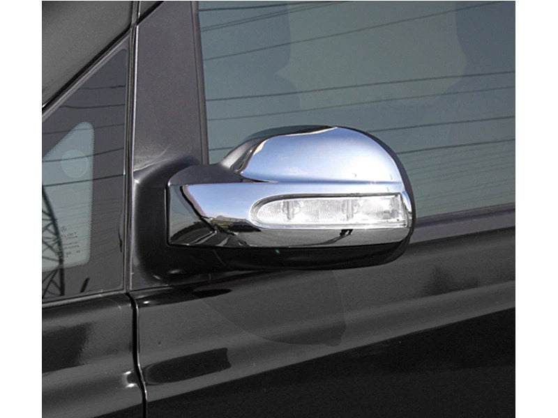 Chrome Mirror Covers for Mercedes Benz W639 Vito Viano (2003-2014)