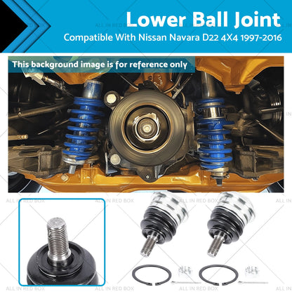 Upper Ball Joints for Nissan Navara D22 4WD Ute (1997-2016)