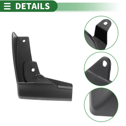 Mud Flaps Splash Guards 1 Set for Nissan Maxima (2016-2019)