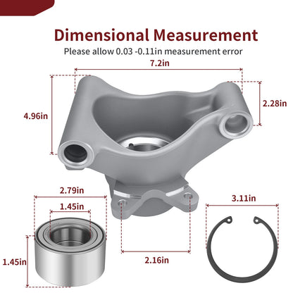 Wheel Carrier Bearing Ring for Polaris RZR 4 800 (2010–2014)