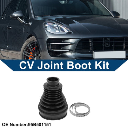 Inner CV Joint Boot Kit with Clamps for Porsche Macan (2015-2022)