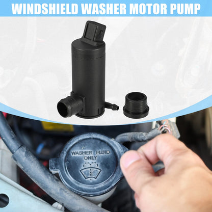 Windshield Washer Motor Pump for Ford Sierra  - Black 1 x Unit
