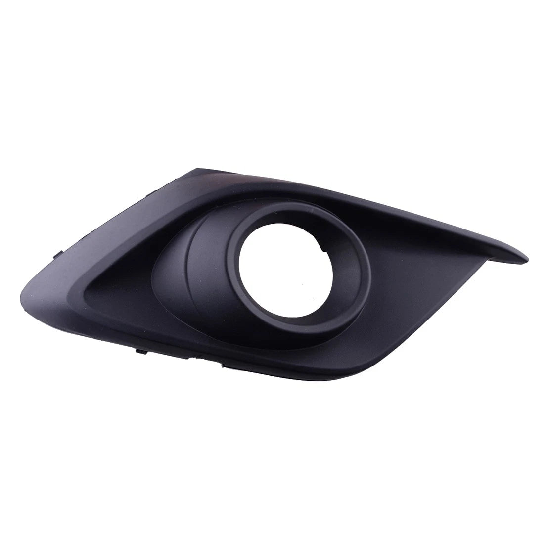 Black Right Front Bumper Fog Light Cover for Mazda 3 (2014-2016)