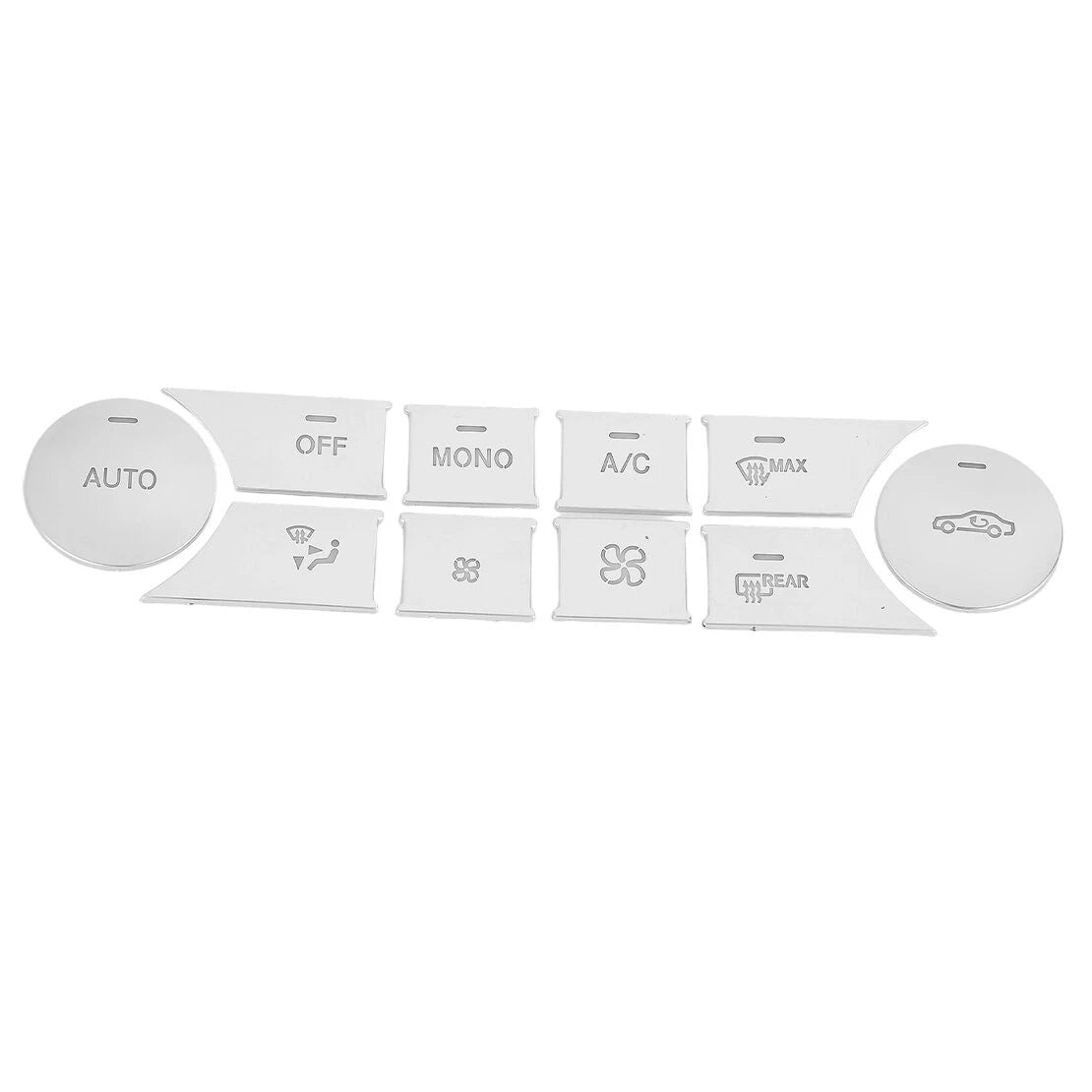 AC Button Cover Decor for Mercedes C GLK Class W204 X204 (2008-2015)