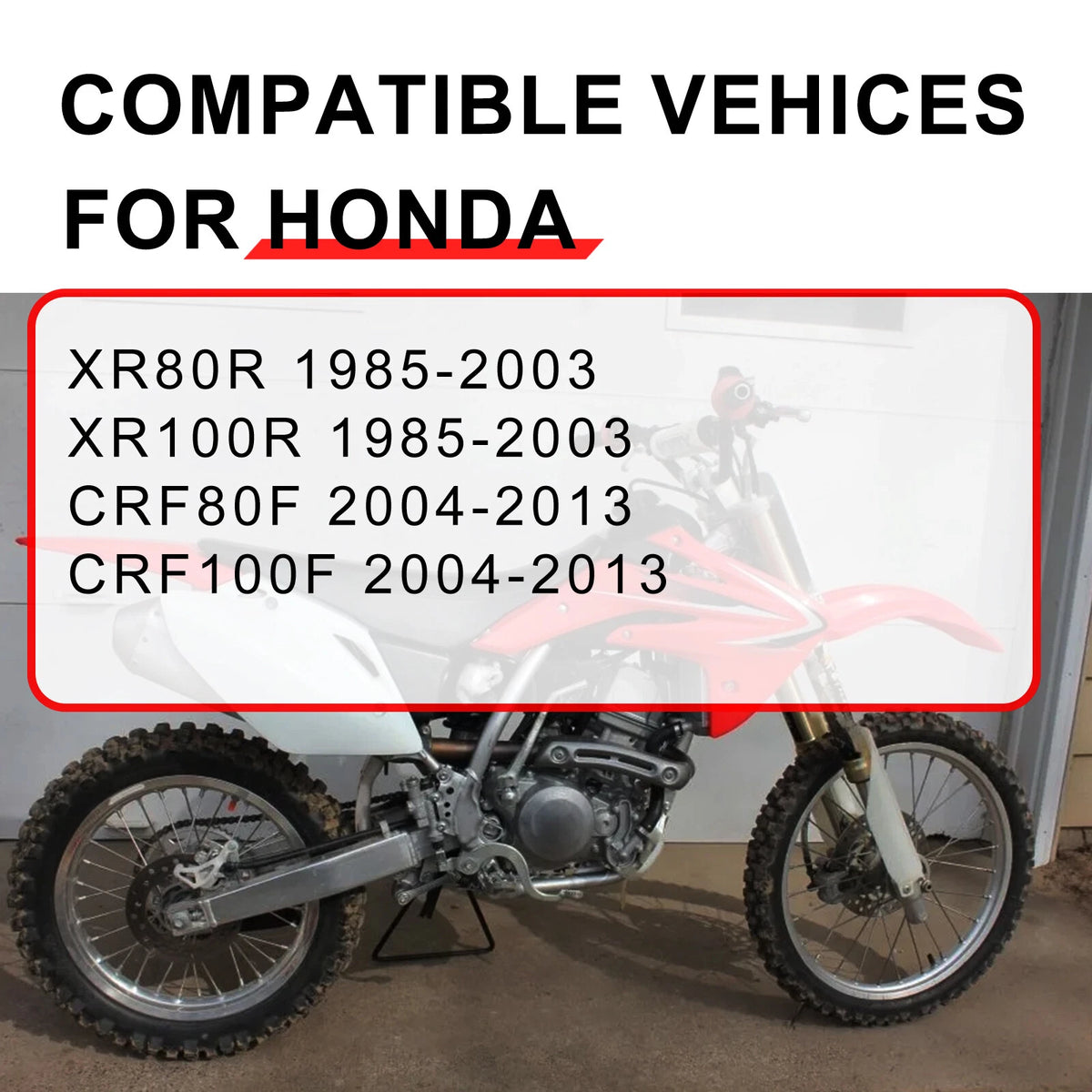 Rear Chain Guard Guide for Honda XR80R XR100R (1985–2003)