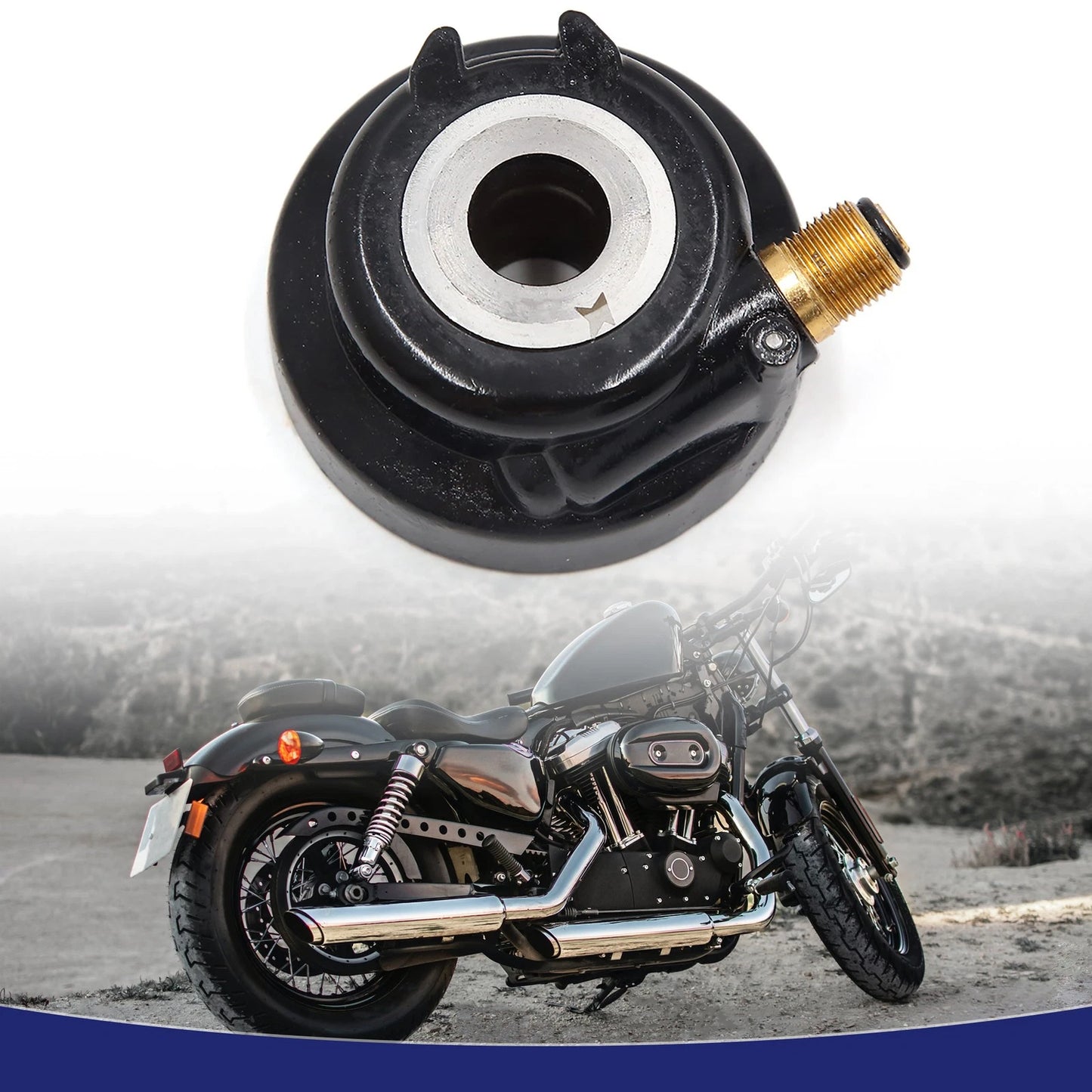 Front Wheel Axes Disc Brake Speedometer Gear for Yamaha