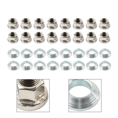 Wheel Lug Nut & Washer Kit for Yamaha Banshee Warrior 350 YFZ350 YFM350X (95-06)