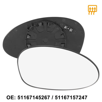Heated Right Side Mirror Glass w/ Backing for BMW 335i 135i 330xi 128i 335xi