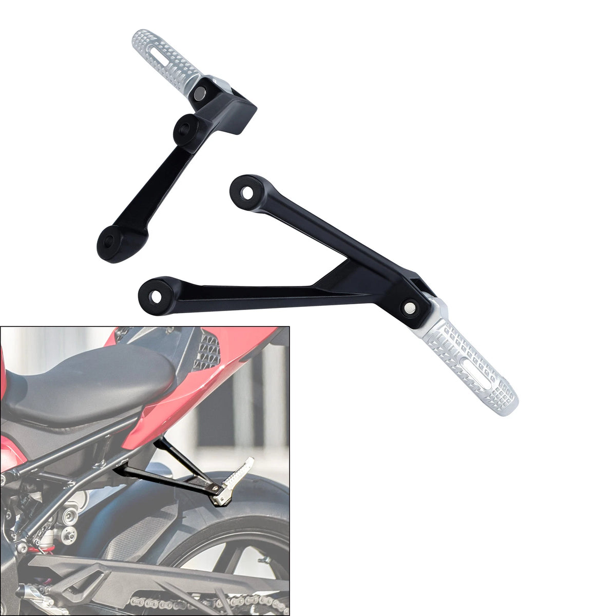 Passenger Footpegs for BMW M1000RR S1000RR (2020-2025)
