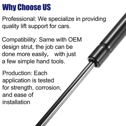 Rear Tailgate Lift Support Struts for Jeep Grand Cherokee (2011-2013)