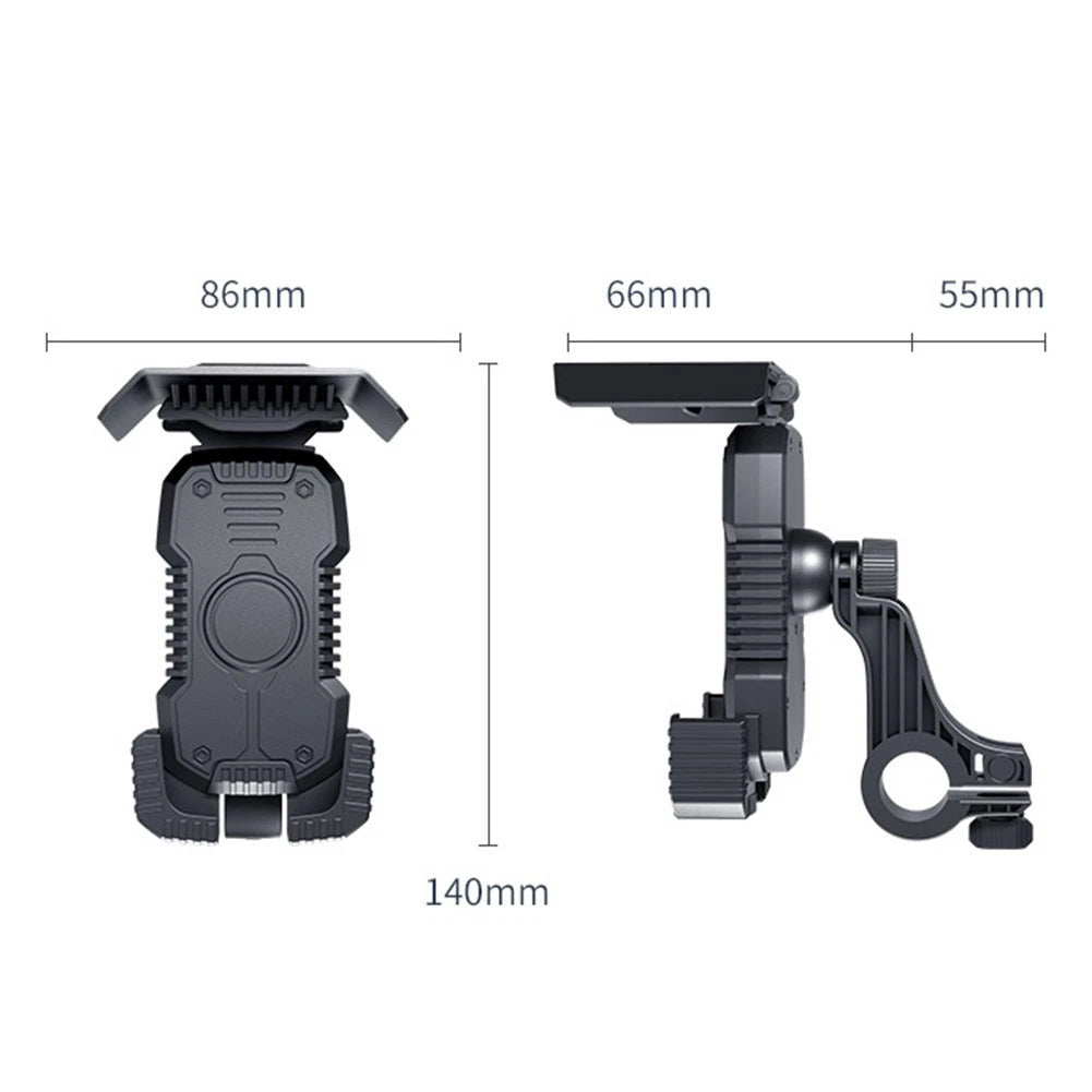 Handlebar Phone Holder Navigation Bracket for Motorcycle Scooters